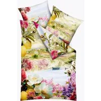 Kaeppel Bettwäsche Bettwäsche "Tutto bene", Mako-Satin, Blumen