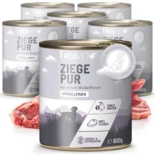 REAVET Hunde Nassfutter - Ziege PUR