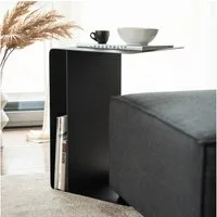HOME DELUXE Beistelltisch Beistelltisch ZIMA – Made in Germany (4 Aufstellmöglichkeiten - 360° Drehbar), Couchtisch, Sofatisch
