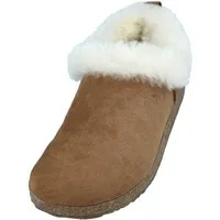 Haflinger Haflinger Iceland Lammfell Leder Hausschuh Unisex Hausschuh