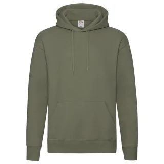 Fruit of the Loom Herren Premium 70/30 Plain Hoodie (Klassisch Olivgrün)