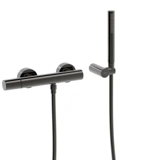 Tres Einhebel Brausemischer Anti Kalk Handbrause Einstellbarer Brausehalter , 26116701KM 26116701KM