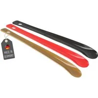 Lantelme Schuhlöffel 3 Stück Set 35cm Farbwahl Kunststoff Schuhanzieher Schuhanziehhilfe (3-tlg), Für Sneaker, Sportschuhe, Erwachsene und Kinder, Deutsche Herstellung