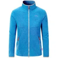 Blue Wave Fleecejacke Marcy Damen Jacke Marcy in moderner Streifenoptik mit Stehkragen