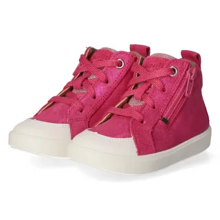Superfit High Sneaker SUPIES  Pink - Gr. 19 -  Leder und Textil