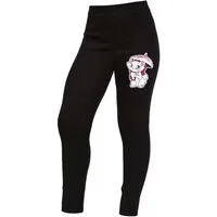 KMISSO Leggings Kinder Mädchen Thermo Hose Leggings Katze 30528 (1-tlg) mit elastischem Bund