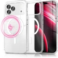 Nalia Smartphone-Hülle Apple iPhone 17 Pro 16 cm (6,3 Zoll), MagSafe Case / Extrem Klare Schutzhülle / Clear Stay Formel / PC & TPU