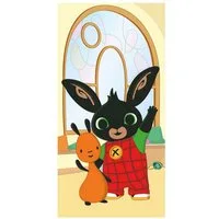 Jerry Fabrics Badetücher Bing Bunny Badetuch Strandtuch Hase Flop 70 x 140 cm 100% Baumwolle, Frottee