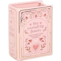 Something Different Dekovase Romantisch vintage Vase in Buchfom "The Book Club" Pink Love