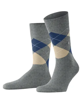 Burlington - Burlington King Herren light grey mel. - Gr. - 48