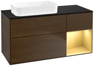 Villeroy & Boch Waschtischunterschrank Finion G69 1200x603x501mm Wandbel. WT li , G692HFGN G692HFGN