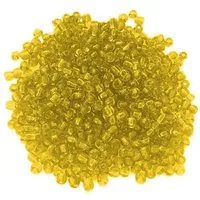 Kopper-24 Bastelperlen Glasperlen - Typ 'Rocailles' - 1000 Stück - 1,9 mm - Gelb