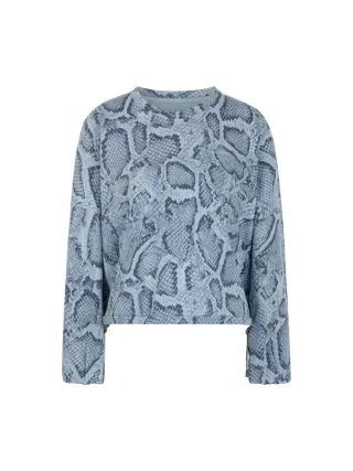 Marc Cain Sports - Sweatshirt mit Animal Print - Gr. - 38