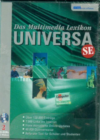 Universa SE. Das Multimedia- Lexikon. 2 CD- ROM für Windows 95/98