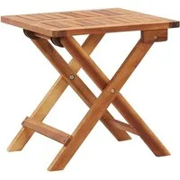 vidaXL Gartentisch Garten-Couchtisch Klappbar 40x40x40 cm Massivholz (1-St)