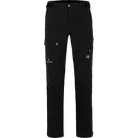 Bergson Outdoorhose BOGONG Herren Wanderhose, vielseitig, viele Taschen, Normalgrößen, schwarz