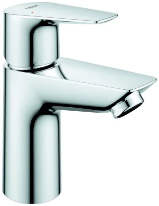 GROHE Waschtischarmatur BauEdge S-Size DF 3,5l/min PushOpen Ablaufgarnit. chrom, 23896001 23896001