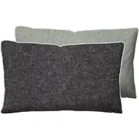 Biberna Kissenbezug 0840500 HERMAL Premium Biber Melange-Flanell 100% Baumwolle, (1 Stück), Kissenhülle, wärmend & weich, Reißverschluss, Satinpaspel
