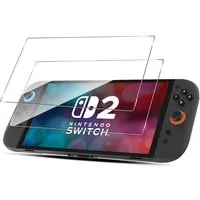 SmartUP Displayschutzglas 2X Schutzglas für Nintendo Switch 2 Panzerglas Display Schutz Full 9H für Nintendo Switch 2