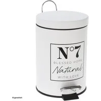 HTI-Living Kosmetikeimer Kosmetikeimer 3 Liter Mülleimer, Treteimer
