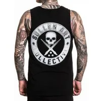 Sullen Clothing Tanktop Iced BOH Art Collective Tattoo Totenkopf Schädel Logo