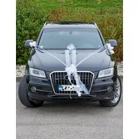 Kostüm Autoschmuck Set Luxus Weiß
