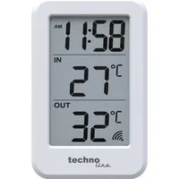 technoline Raumthermometer Technoline Temperaturstation WS9172 weiß