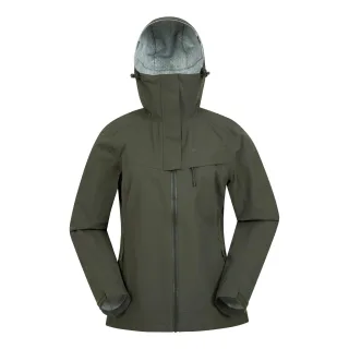 Mountain Warehouse - "Arlberg" Jacke, wasserfest 2,5 Lagen für Damen (Dunkel-Khaki)