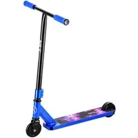 NILS EXTREME Stuntscooter Scooter Roller Stuntroller Space Galaxie Blau Tretroller, besonders wendig