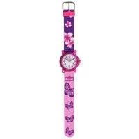 Scout Quarzuhr The IT-Collection 164000026, Armbanduhr, Kinderuhr, Mädchen, Blumen, Schmetterlinge, Geschenk