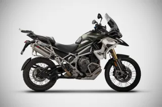 Sport Auspuff ZARD Slip-On Edelstahl Triumph Tiger 1200 Bj. 2022-2023 EURO5 eintragungsfrei /+ABE