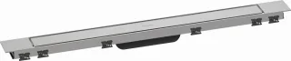 Hansgrohe Fertigset Duschr.RainDrain Match Plus 800 mm höhenverst.Rahmen Edelstahl gebü., 56215800 56215800