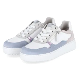 Gabor Low Sneaker - Gr. 37 - Weiß - Leder