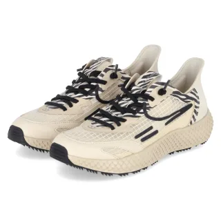 Tenhaag Sneaker EASYHAAG - Gr. 38 - Beige - Textil & Synthetik