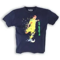 THREE OAKS Print-Shirt J270176: T-Shirt mit Rundhalsausschnitt und kurzen Ärmeln .