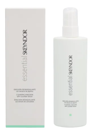 Skeyndor Essential Cleansing Emulsion Wth Cucumber Extract 250ml.