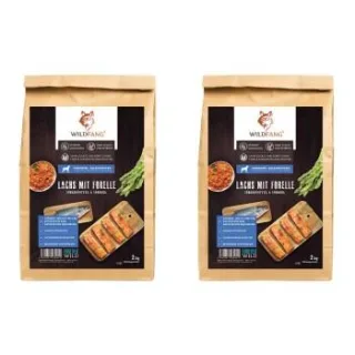 Wildfang ® Maxi Adult Trockenfutter mit Lachs und Forelle 2x2 kg