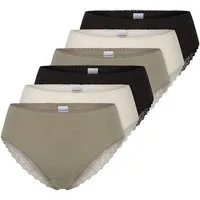 Schiesser Slip Modern Multi (6-St) Brasilian Slip, Brasil Slip, Midislip
