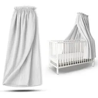Babykajo Betthimmel Stoff + Ständer (Set, 1-tlg., in verschiedenen Varianten), Betthimmel Ständer mit Betthimmel für Babybetten