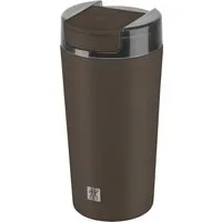 Zwilling Thermobecher Thermo Plus, 1-tlg., Edelstahl, Edelstahl, Doppelwandig, To-Go, Auslaufsicher