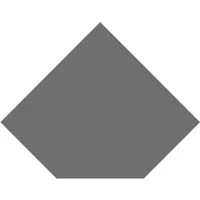Raik Bodenschutzplatte Raik Bodenplatte B5 Diamant gussgrau pulverbeschichtet 1000 x 1000 mm