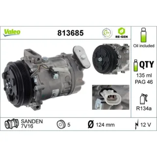 Valeo Klimakompressor Opel Signum Vectra C 1,6 1,8