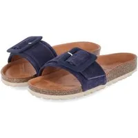 Palado Palado PALA-251-781123-03 Damen Rauleder blue Pantolette