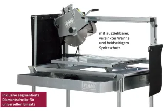 ELMAG Steintrennmaschine (inkl. Dia) - 61318