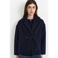 RICHROYAL Kurzjacke mit dezenter Teddy-Oberfläche