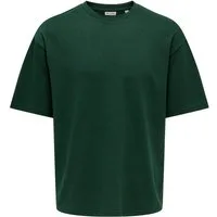 ONLY & SONS Rundhalsshirt ONSCASPIAN AUT SS TEE Baumwollmischung, regular fit