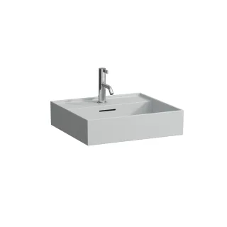 LAUFEN Aufsatzwaschtisch Kartell · LAUFEN 500x460, grau matt, 8.1633.2.759.109.1 H8163327591091