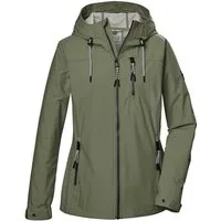 G.I.G.A. DX Softshelljacke GS 74 mit Kapuze (wasserdicht und winddicht) olivegrün Damen