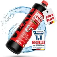 VEXIL Rohrreiniger - Profi Abflussreiniger EXTRA STARK für Extremfälle - 1L Rohrreiniger (1x 1 L Flasche 1 L)