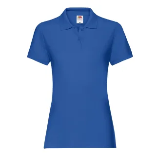 Fruit of the Loom - "Premium" Poloshirt für Damen (Königsblau)